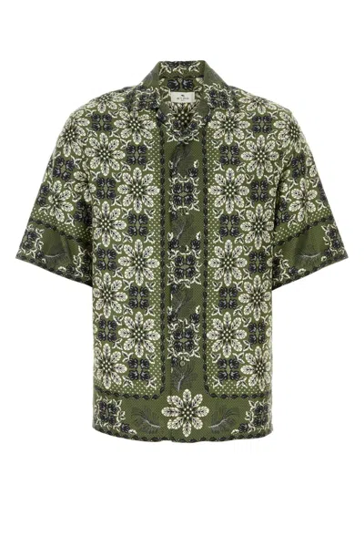 Etro Shirts Green