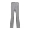 Etro Single Pleat Pants In Wool In Grey