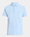 Etro Paisley Jacquard Polo Shirt In Blue