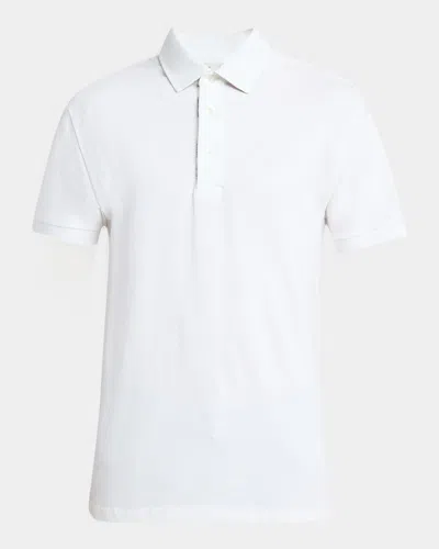 ETRO MEN'S TIPPED PIQUE POLO SHIRT