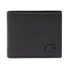 Etro Leather Wallet With Pegasus