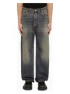 Etro Washed Blue Boyfriend Jeans In Blue