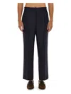 Etro Straigth Leg Pants In Blue