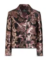 Etro Jacquard Cropped Jacket In Multi