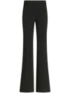 Etro Flared Black Trousers With Tailored Fit In Black