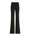 Etro Flared Black Trousers With Tailored Fit In Black