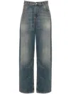 Etro Washed Blue Boyfriend Jeans In Blue