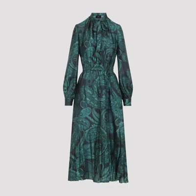 ETRO MIDI RUCHED DRESS
