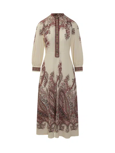 Etro Midi Suit Dress - Fw25 Collection In Multi