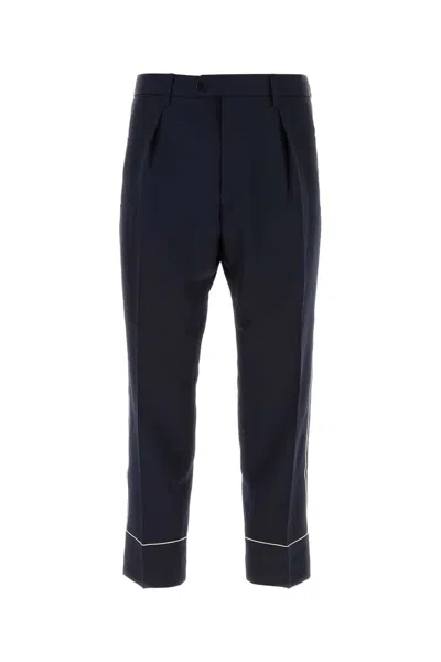 Etro Midnight Blue Cotton Pant