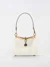 Etro Vela Mini Leather Shoulder Bag In Beige