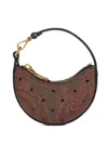 Etro Mini Essential Hobo Shoulder Bag In 褐色