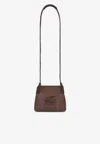 Etro Arnica Xs Shoulder Bag In Signature Brown Canvas