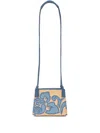 Etro Mini Libra Shoulder Bag In Blue