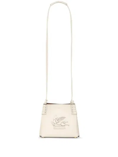 Etro Mini Libra Tote Bag In Neutrals