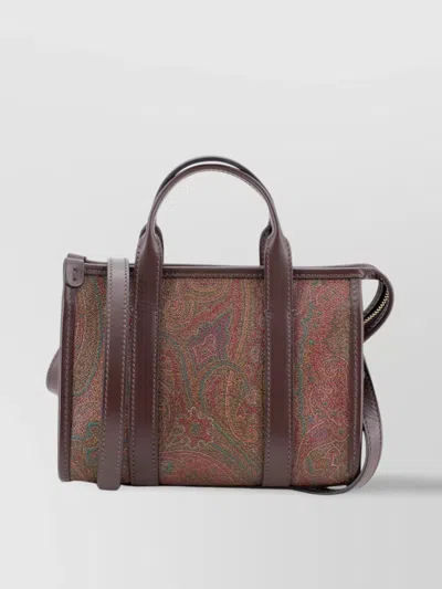 Etro Mini Paisley Jacquard Handbag