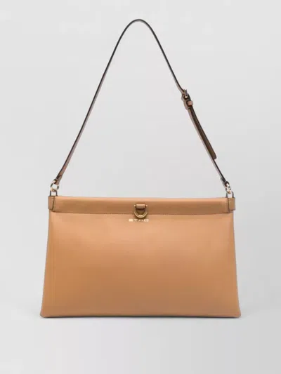 Etro Mini Shoulder Bag Adjustable Strap Hardware In Brown