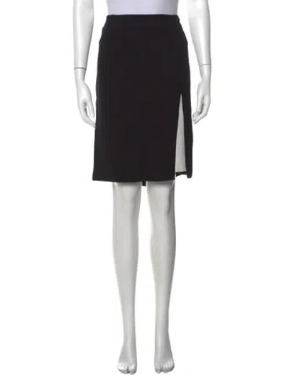 Pre-owned Etro Mini Skirt In Black
