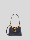 Etro Vela Logo Charm Mini Shoulder Bag In Navy Blue