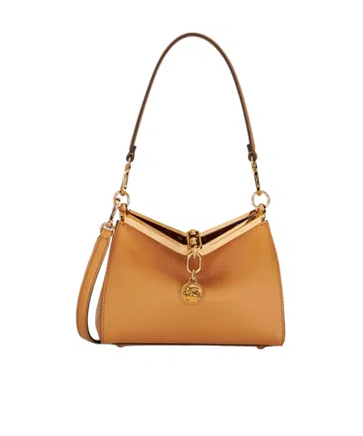 ETRO ETRO VELA LOGO CHARM MINI SHOULDER BAG