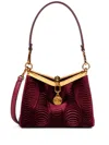 Etro Mini Vela Tote Bag In Red