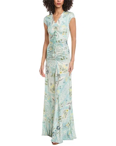 Etro Miss Jersey Maxi Dress In Green