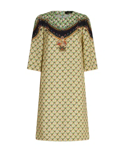 ETRO FLORAL PRINT TUNIC DRESS