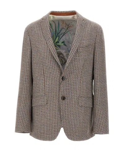Etro Mixed Wool Jacket