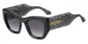Etro 0017/s Kb7-9o Women's Cat-eye Sunglasses - Gray Frame, Gray Lenses