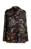 Etro Relaxed Printed Top In Multi