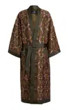 Etro Embellished Coat In Multi
