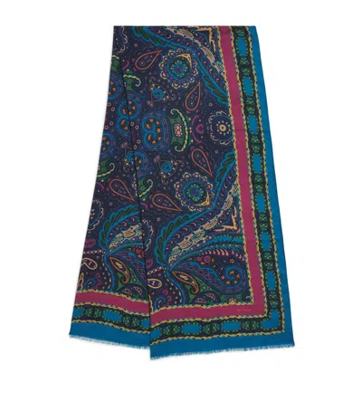 Etro Modal-cashmere Paisley Scarf