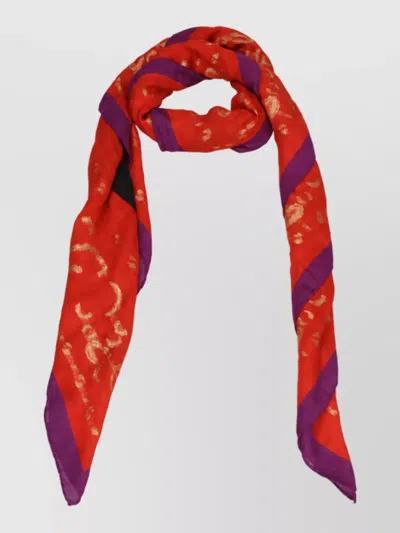 Etro Modal Scarf In Red