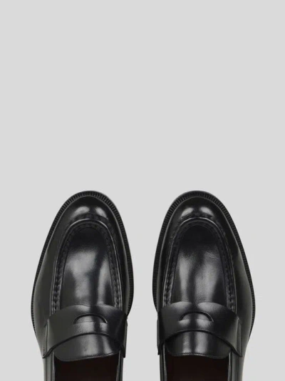 Etro , Mokassins Aus Leder, Herren, Schwarz, Grösse 46 In Black
