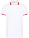 Etro Pegaso-embroidered Polo Shirt In White