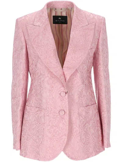 Etro Multi Colour Button Up Jacket