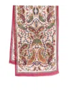 Etro Multi-coloured Patterned Scarf In Multi