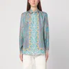 Etro Multi-coloured Silk Paisley Shirt In Multicolor