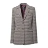 Etro Printed Cotton-blend Blazer In Multicolor