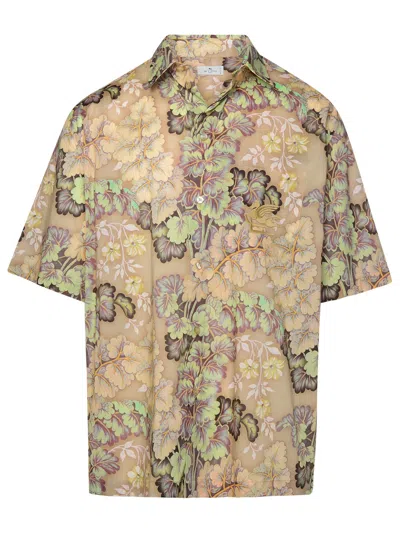 ETRO MULTICOLOR COTTON SHIRT