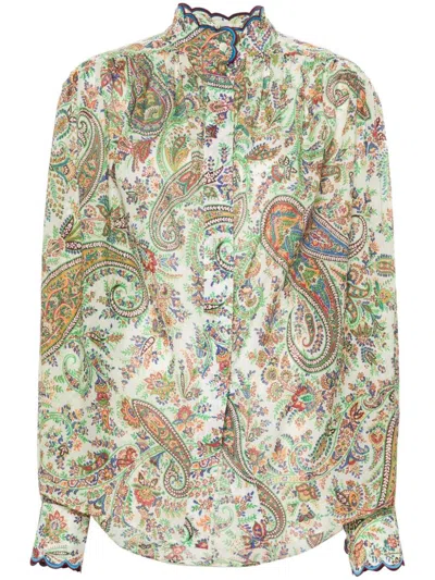 Etro Multicolor Cotton Shirt