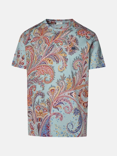 Etro Multicolor Cotton T-shirt