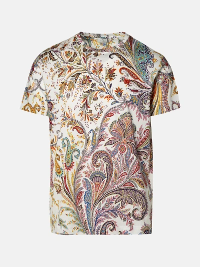 Etro Multicolor Cotton T-shirt