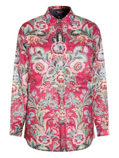 Etro Multicolor Down Jacket