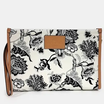 Pre-owned Etro Multicolor Fabric Clutch
