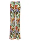 Etro Women's Printed Wide-leg Trousers | Size 44 | Wrea000699spd52 Color X0800 In Multicolor