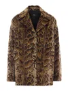 Etro Multicolor Jacket In Brown