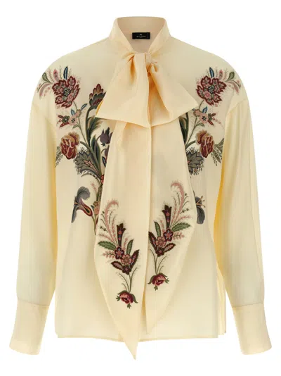 ETRO MULTICOLOR LAVALLIRE SHIRT