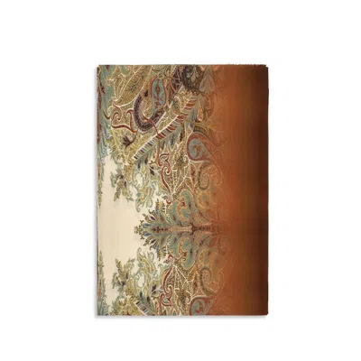 Etro Orfeo Modal Scarf In Brown