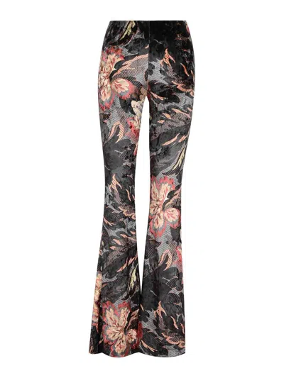 ETRO MULTICOLOR POLYESTER PANTS